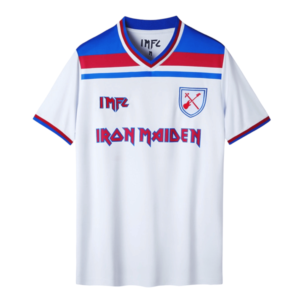 Camiseta Iron Maiden X West Ham United Tercera Sinergia Store
