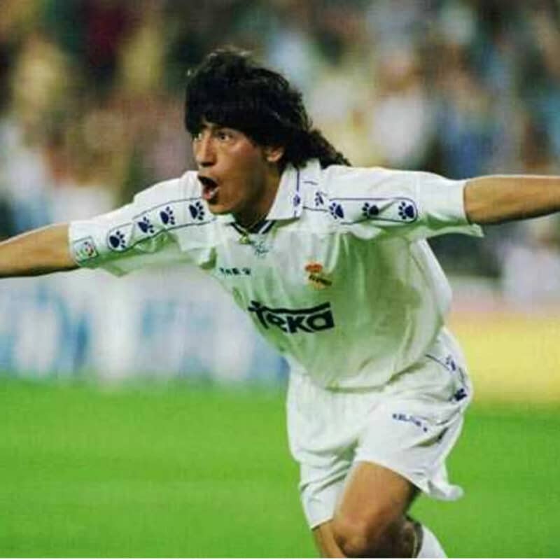 Camiseta de visitante del Real Madrid 1997-98 - 7/10 - (L