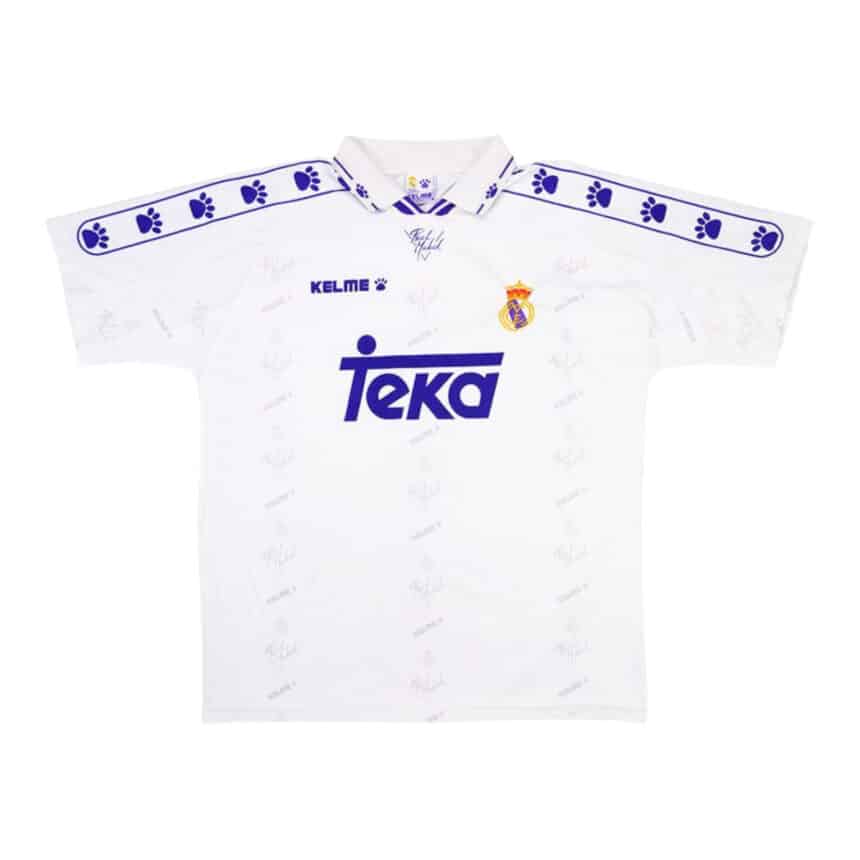 Real Madrid Copa Camiseta de Fútbol 1997 - 1998