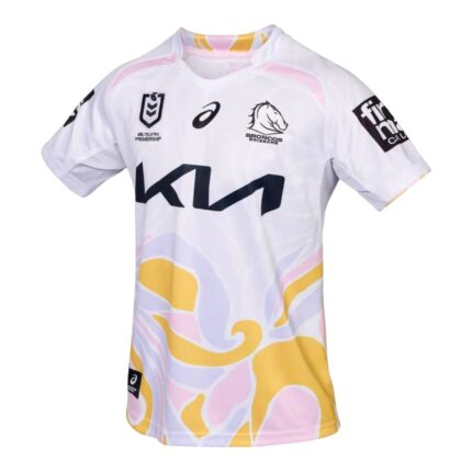 Camiseta de Rugby Brisbane Broncos Asics Visita