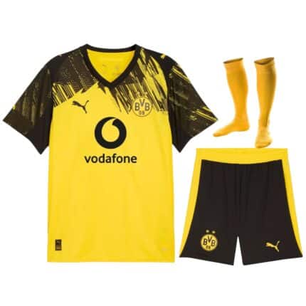 Kit de Fútbol Borussia Dortmund Puma Local 25/26 - Niño