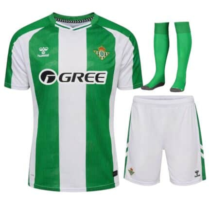 Kit de Fútbol Real Betis Hummel Local 25/26 - Niño