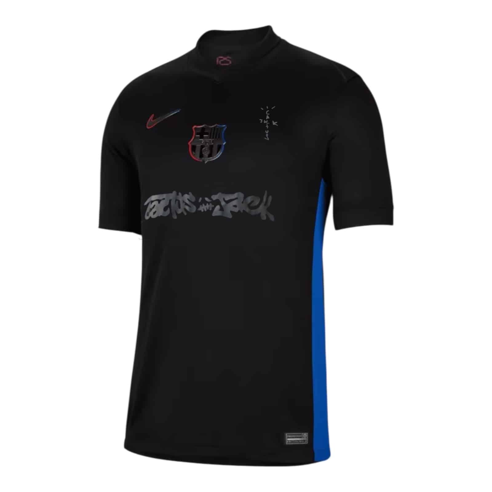 Camiseta Barcelona Nike x Travis Scott Negra - Sinergia Store