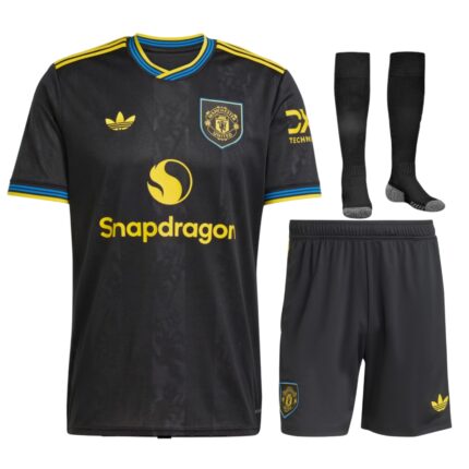 Kit de Fútbol Manchester United Adidas Tercera 25/26 - Niño