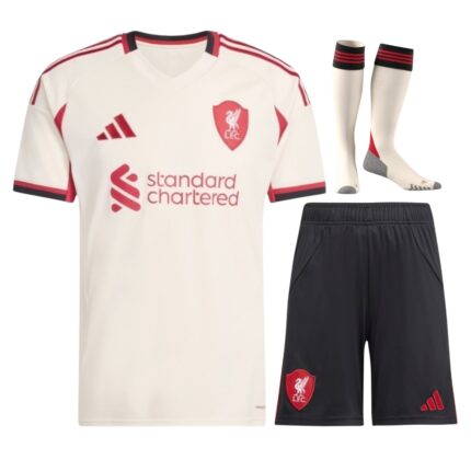 Kit de Fútbol Liverpool Adidas Visita 25/26 - Niño