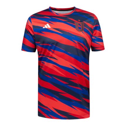 Camiseta Pre-Partido Universidad de Chile Adidas 2025