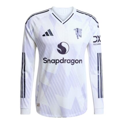 Camiseta Manga Larga Manchester United Adidas Visita 25/26 - Versión Jugador