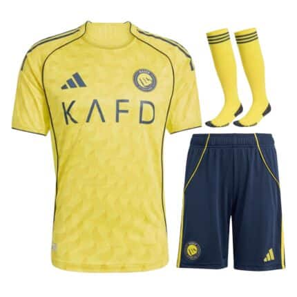 Kit de Fútbol Al Nassr FC Adidas Local 25/26 - Niño