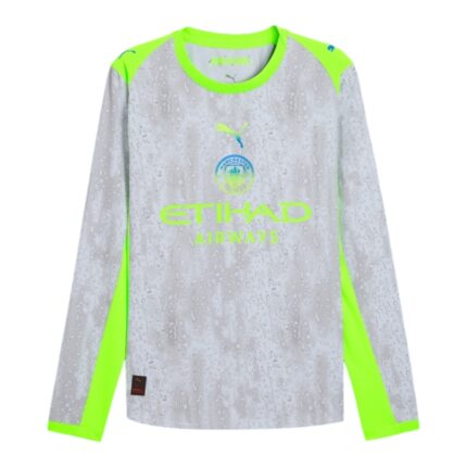 Camiseta Manga Larga Manchester City Puma Tercera 25/26 - Versión Jugador