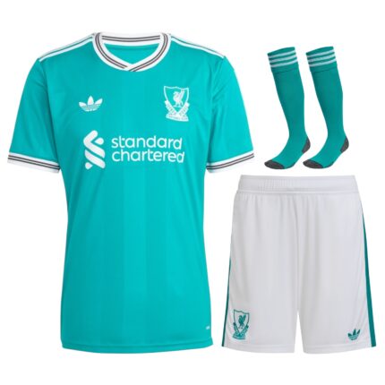 Kit de Fútbol Liverpool Adidas Local 25/26 - Niño