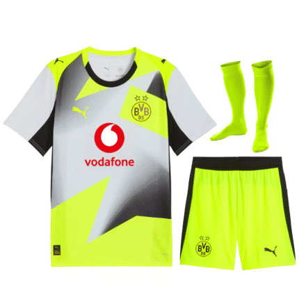 Kit de Fútbol Borussia Dortmund Puma Visita 25/26 - Niño
