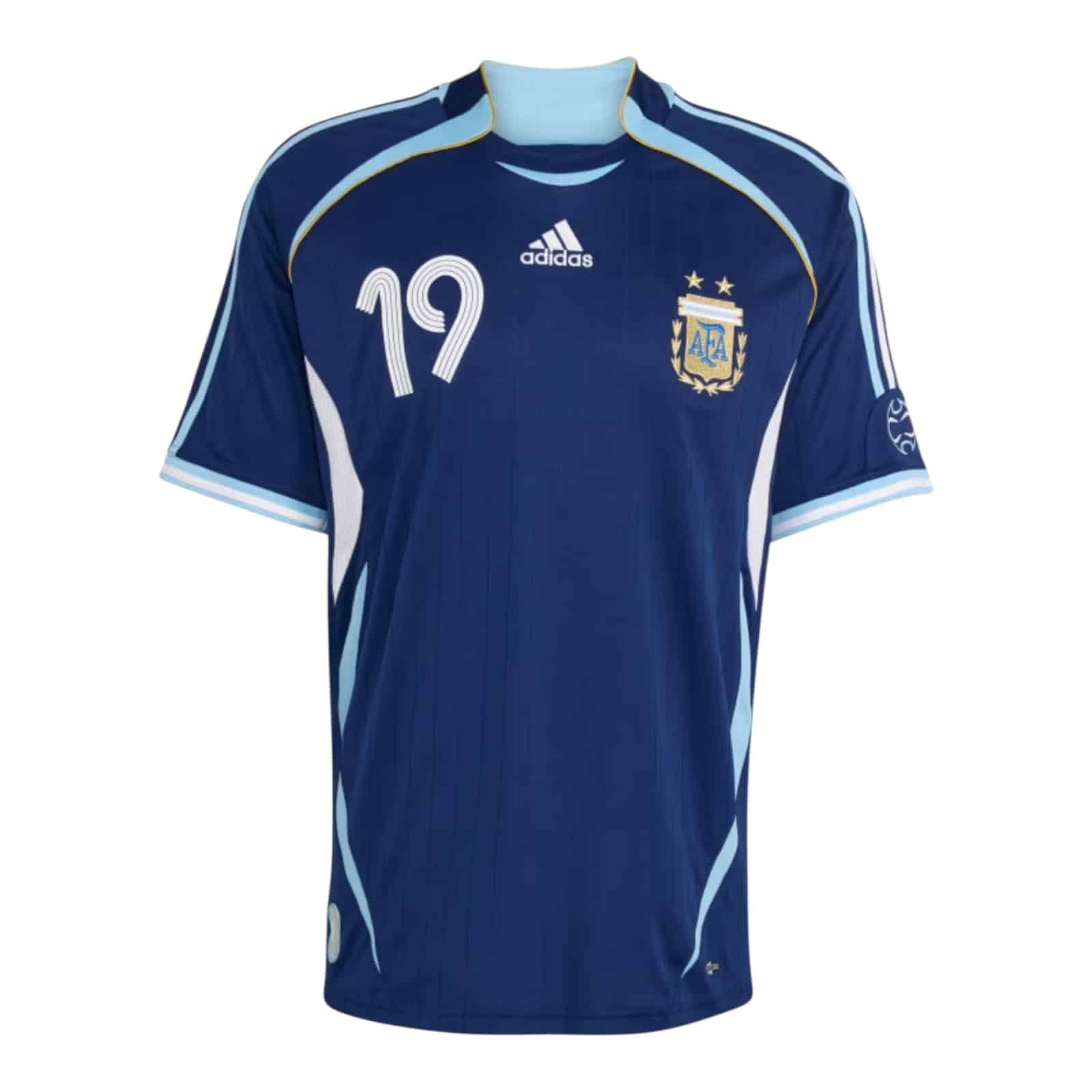 adidas アルゼンチン代表 MESSI 19 シャツ　2006 Adidas Argentina Home Messi 19 Shirt 2006 (Reissue) Don't miss out