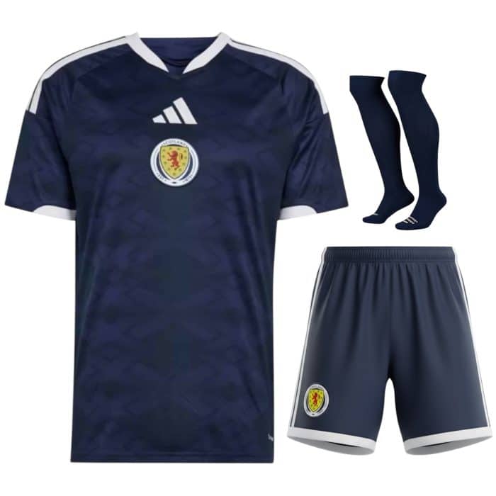 Kit de Fútbol Escocia Adidas Local 26/27 - Niño - Sinergia Store